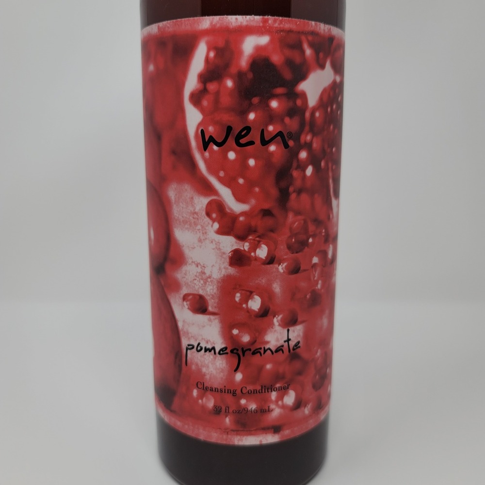 WEN by Chaz Dean Pomegranate Cleansing Conditioner 32 fl oz w/ Pump New Sealed - Picture 2 of 4